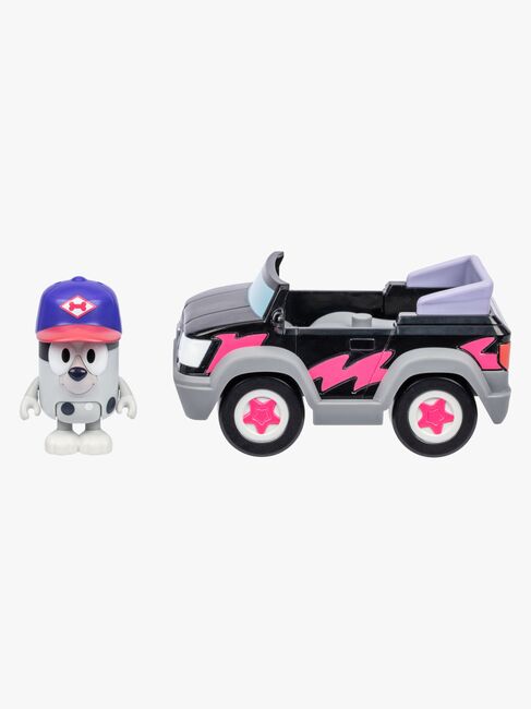 Bluey Figur mit Fahrzeug Muffin