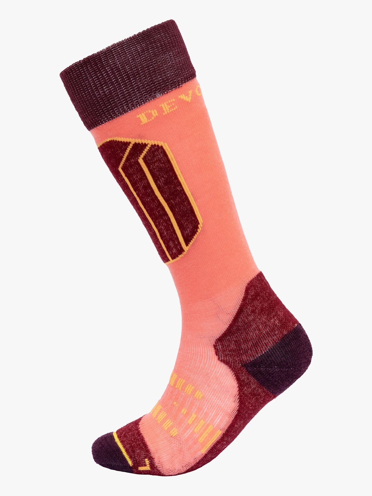 Devold ALPINE MERINO Socken KID, Betroot