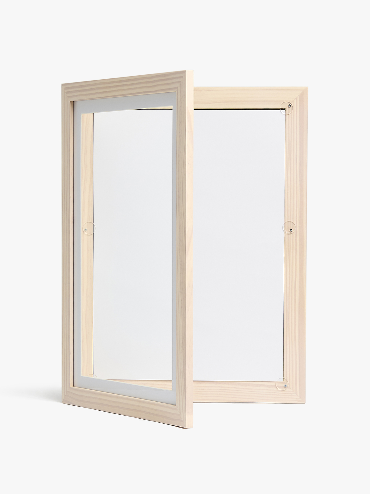 Minitude OLIVER Klapp-Rahmen A3, 100 Blatt, White Wash