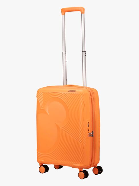 American Tourister Mickey Magic Spinner Koffer 37-44L, Peachy Orange