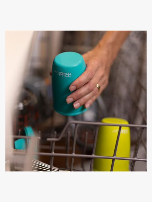 bblüv Becher Kleckerfrei 4-in-1, Aqua/Grey