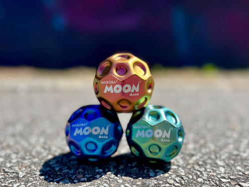 Waboba Metallic Moon Flummi 1er-Pack Gemischte Auswahl