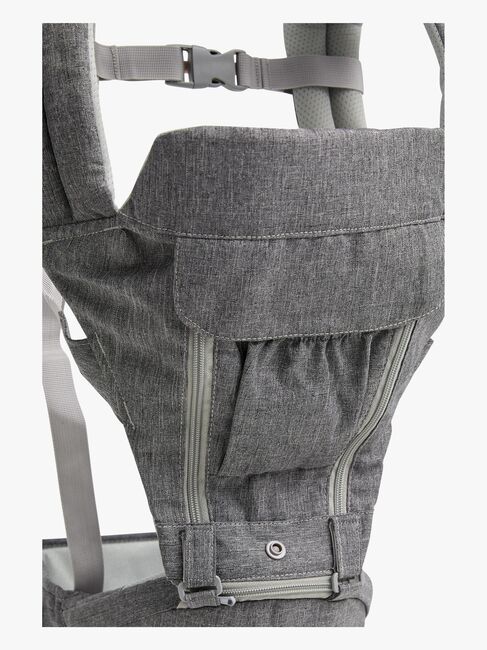 Beemoo CARE Carry Comfort 4-in-1 Babytrage & Hüftsitz, Grey