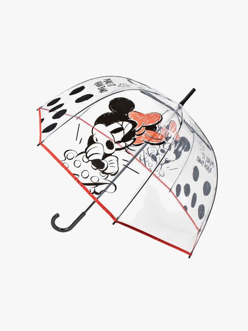 Disney Minnie Maus Regenschirm, Durchsichtig
