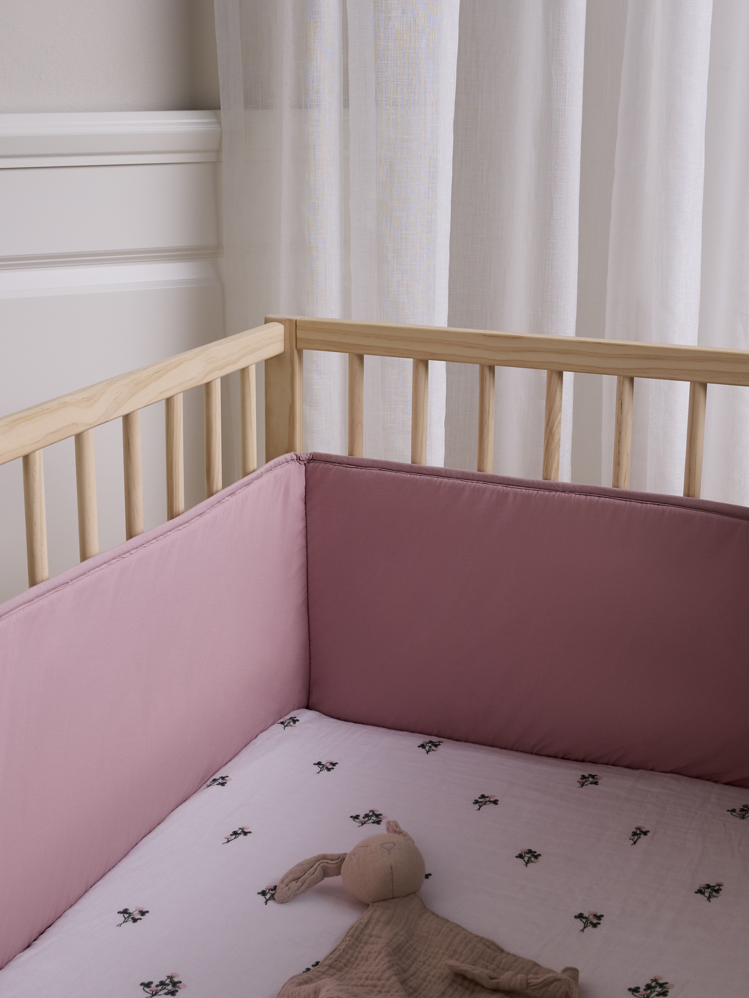 Alice &  Fox MOLLY Nestchen 360 cm, Dusty Rose