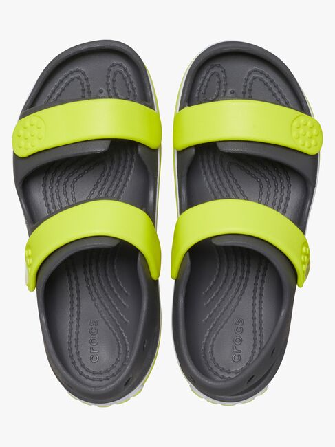Crocs Crocband Cruiser Kids Sandalen, Slate Grey/Acidity