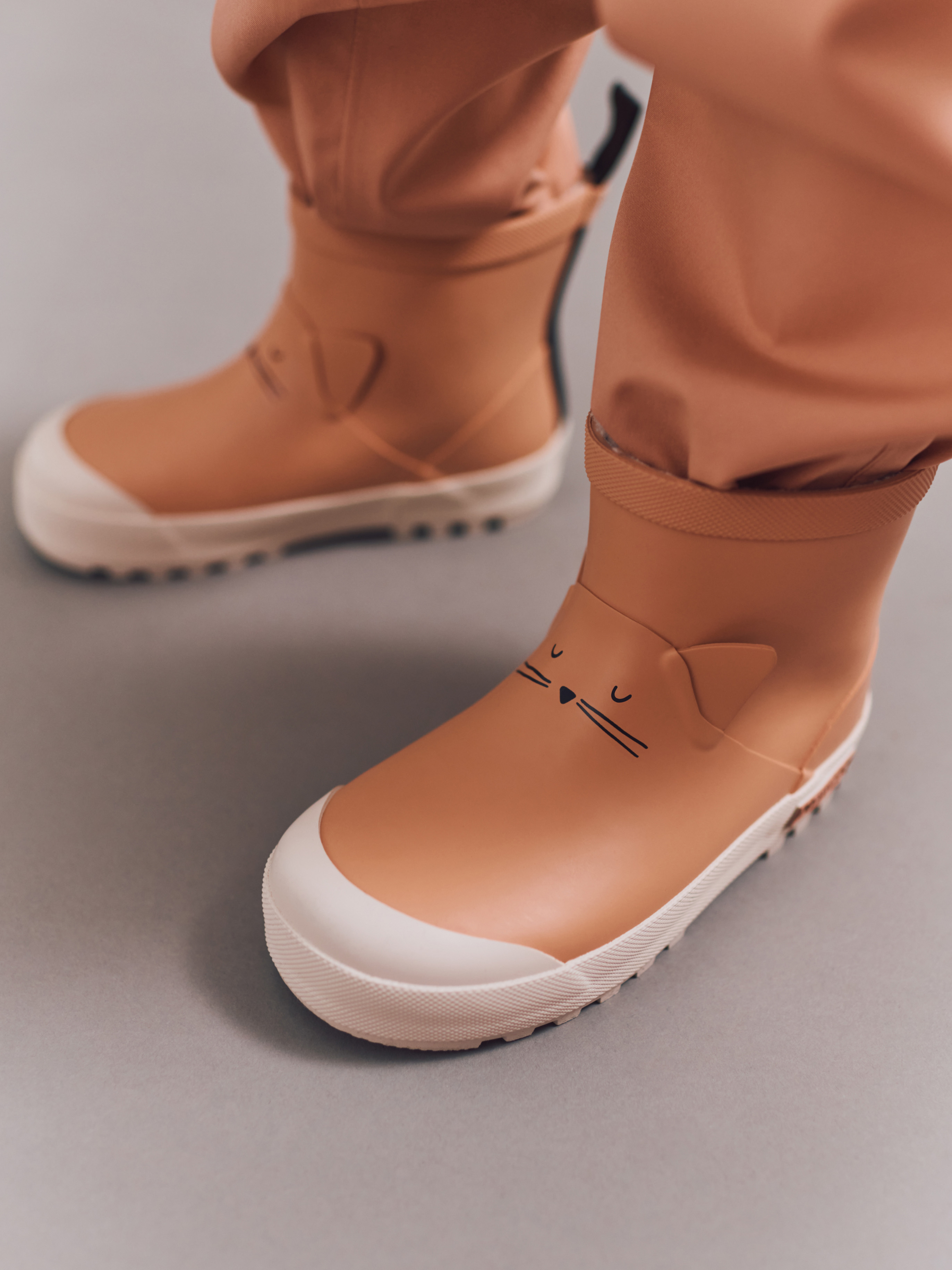 LIEWOOD Jesse Cat Gefütterte Gummistiefel, Tuscany Rose, 23, Kindergummistiefel, Kinderstiefel, Gummistiefel kinder, Kids