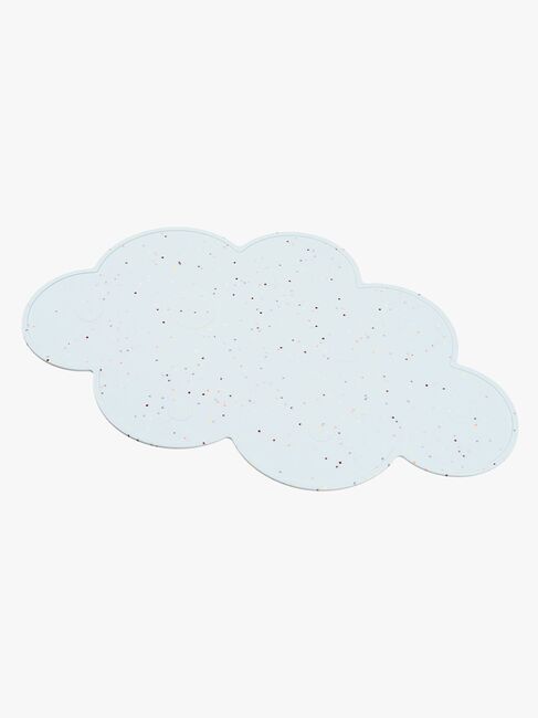 Done By Deer Tischset Silikon Confetti, Blue