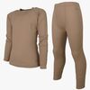 Lindberg Rib Merino Thermounterwäsche Merinowolle, Beige