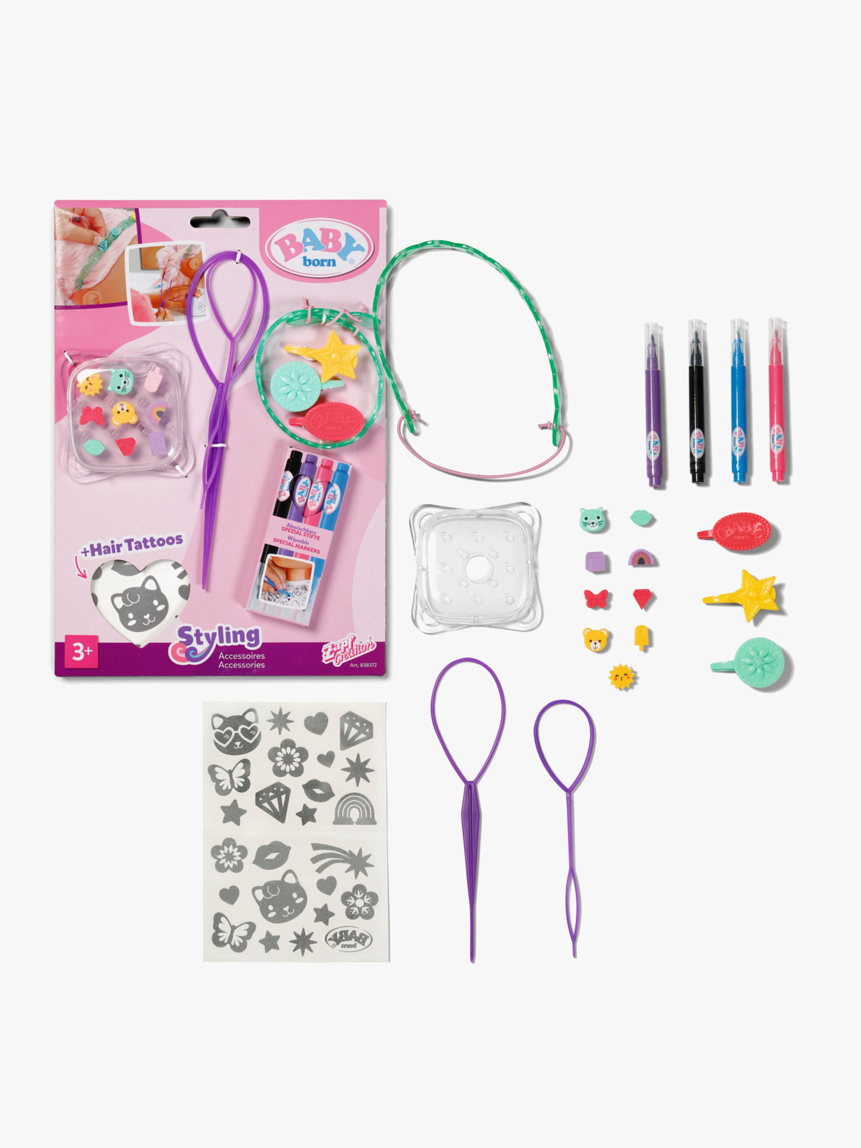 Styling-Set Stifte & Zubehörteile