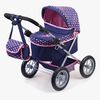 BayerDesign Trendy Puppenwagen, Blau