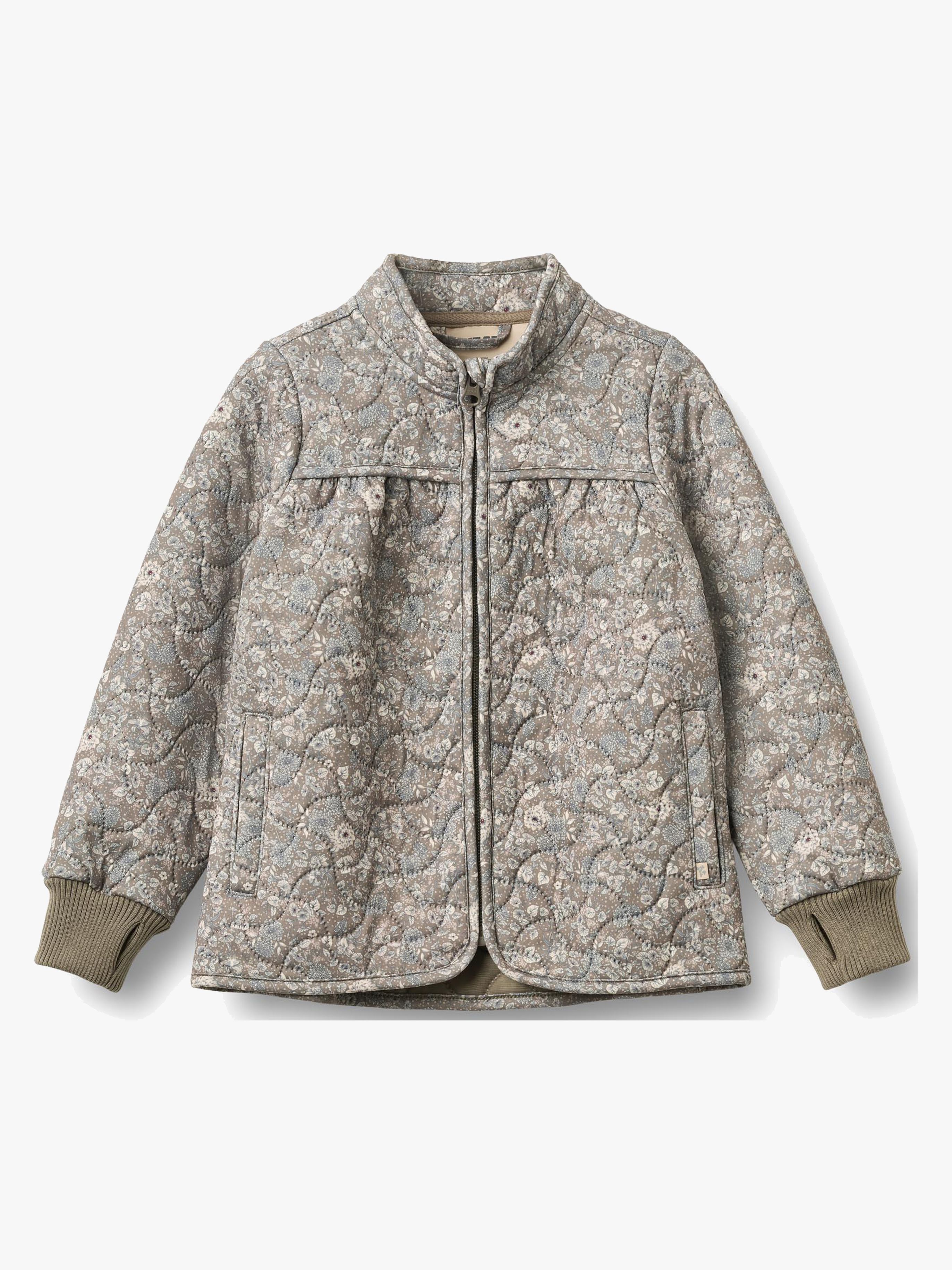Thilde Thermojacke, Grey Stone Flower, 116