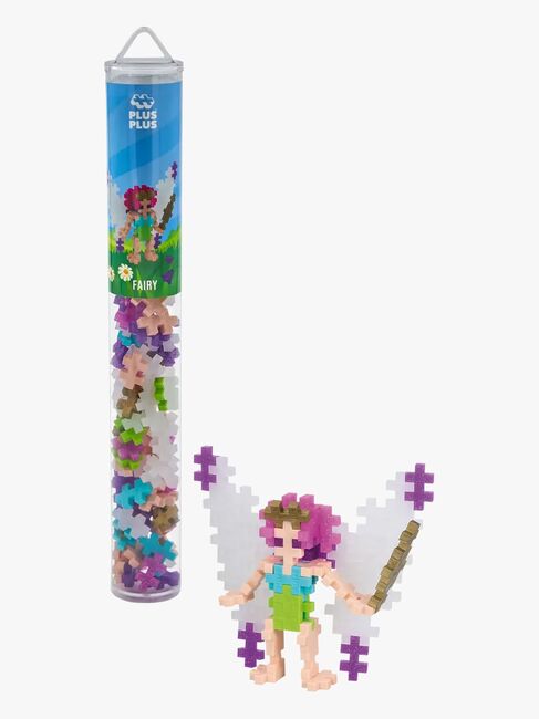 Plus-Plus Bausatz mit Bodenplatte & Röhre Figuren 4x100 Teile