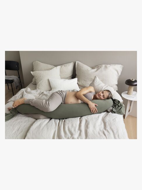 bbhugme Schwangerschafts- und Stillkissen Bezug, Dusty Olive