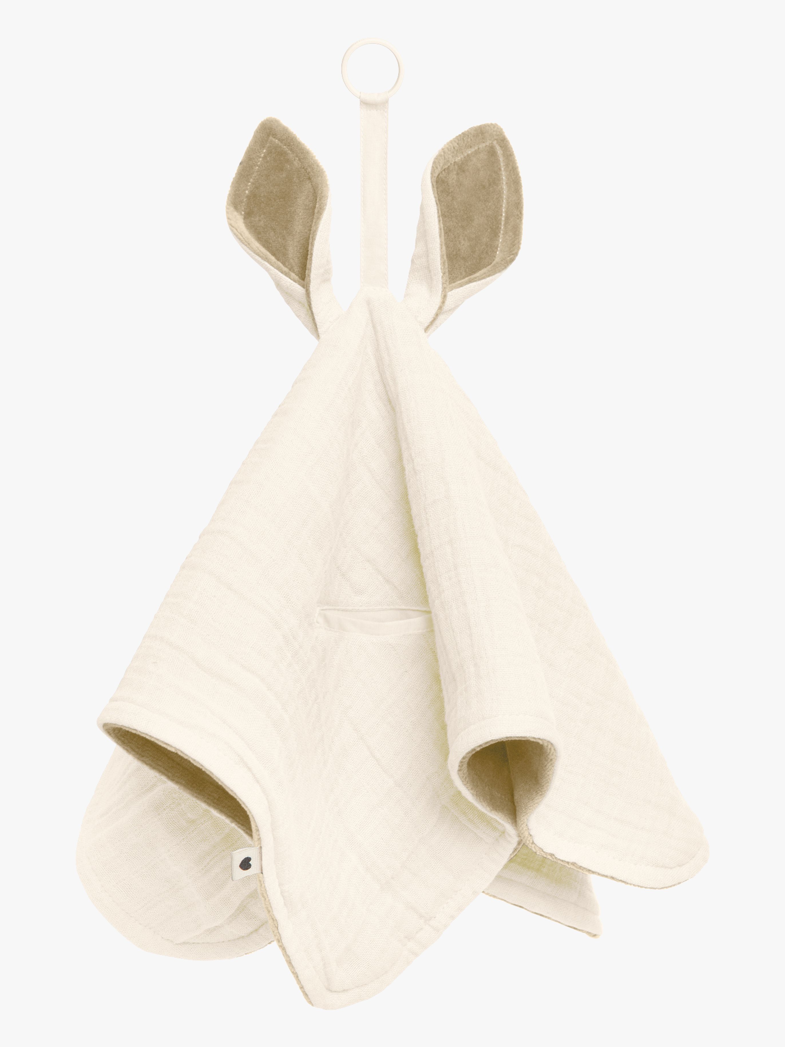 BIBS Kangaroo Schmusetuch, Ivory