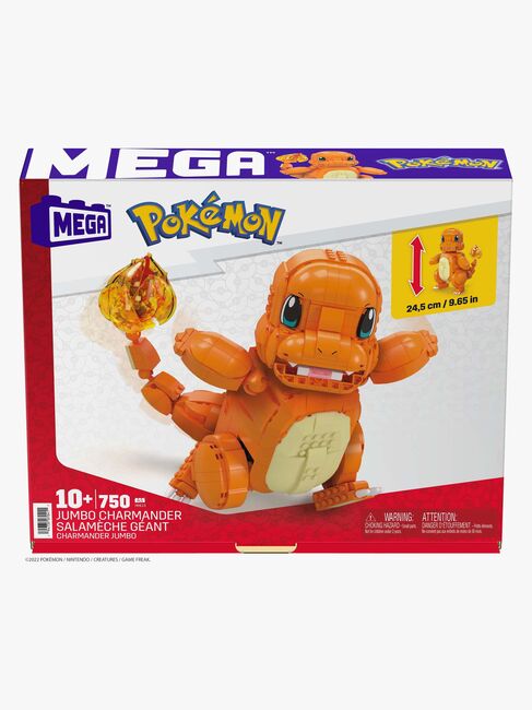 Mega Pokémon Figur Jumbo Glumanda 750 Teile