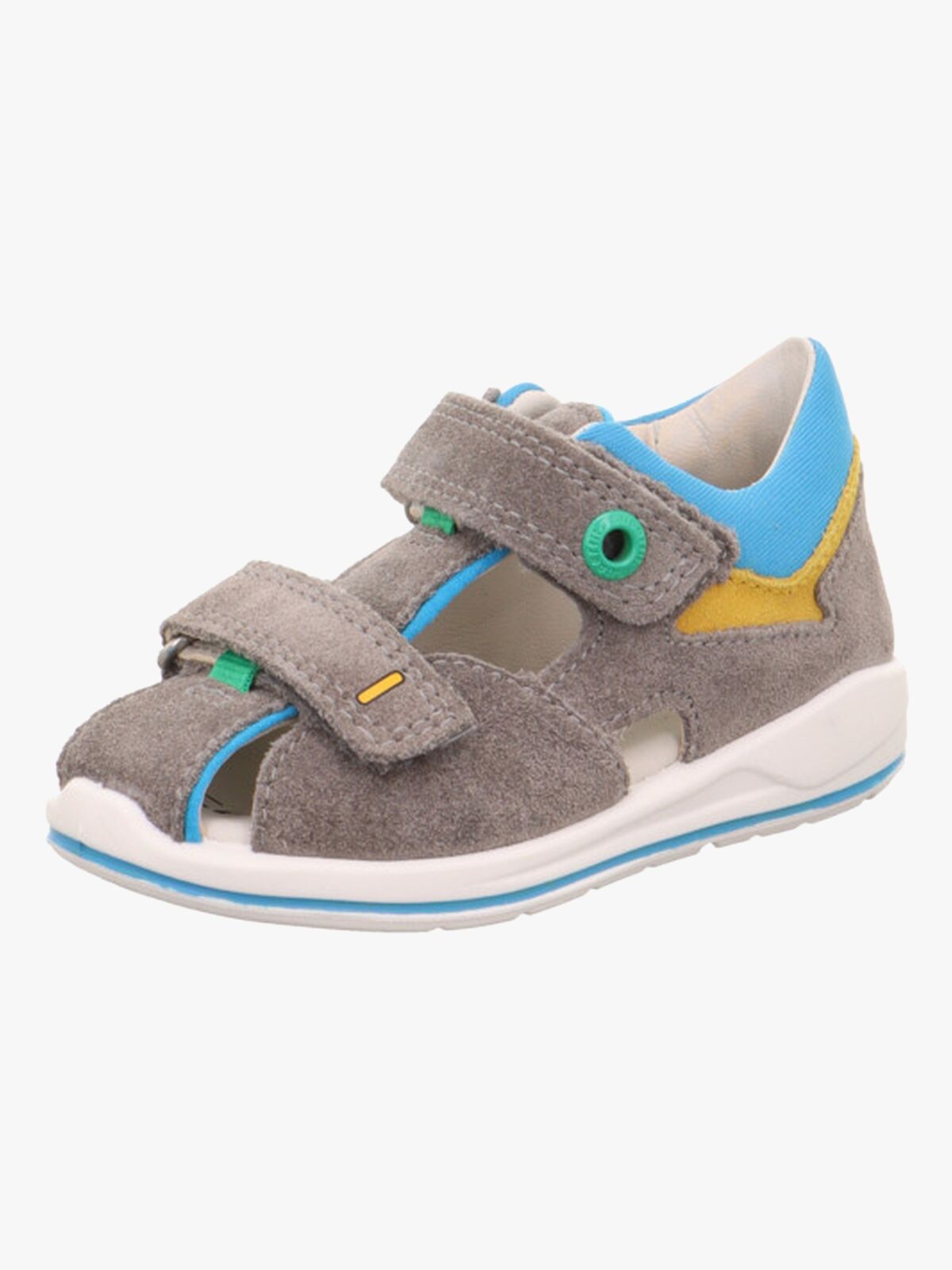 Superfit Boomerang Sandalen, Grau/Türkis