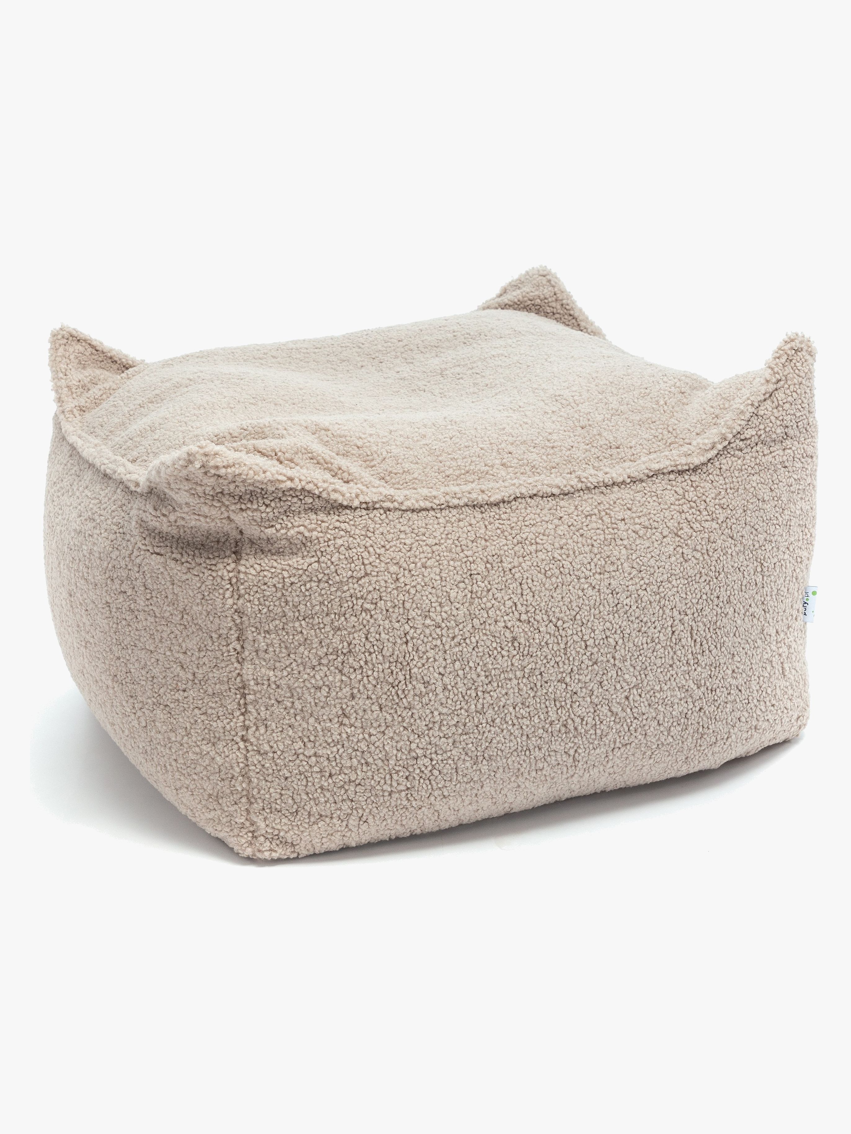 Furini Nila Sitzhocker Bouclé, Cappucino