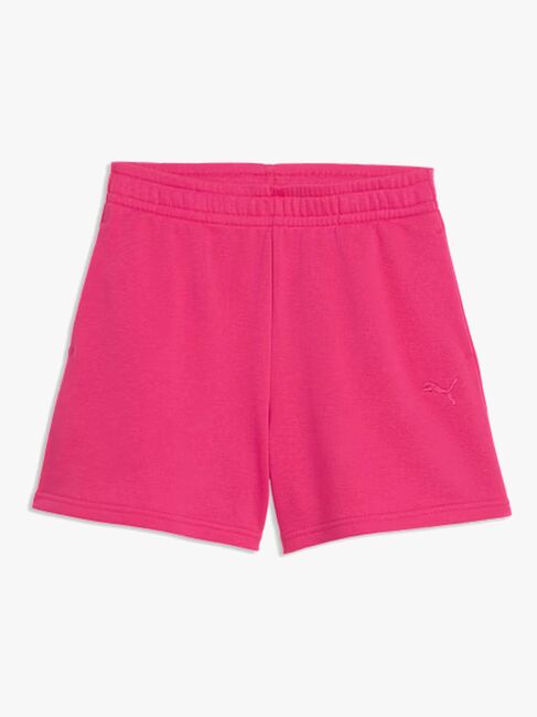 Puma  High Waist Shorts, Rosa