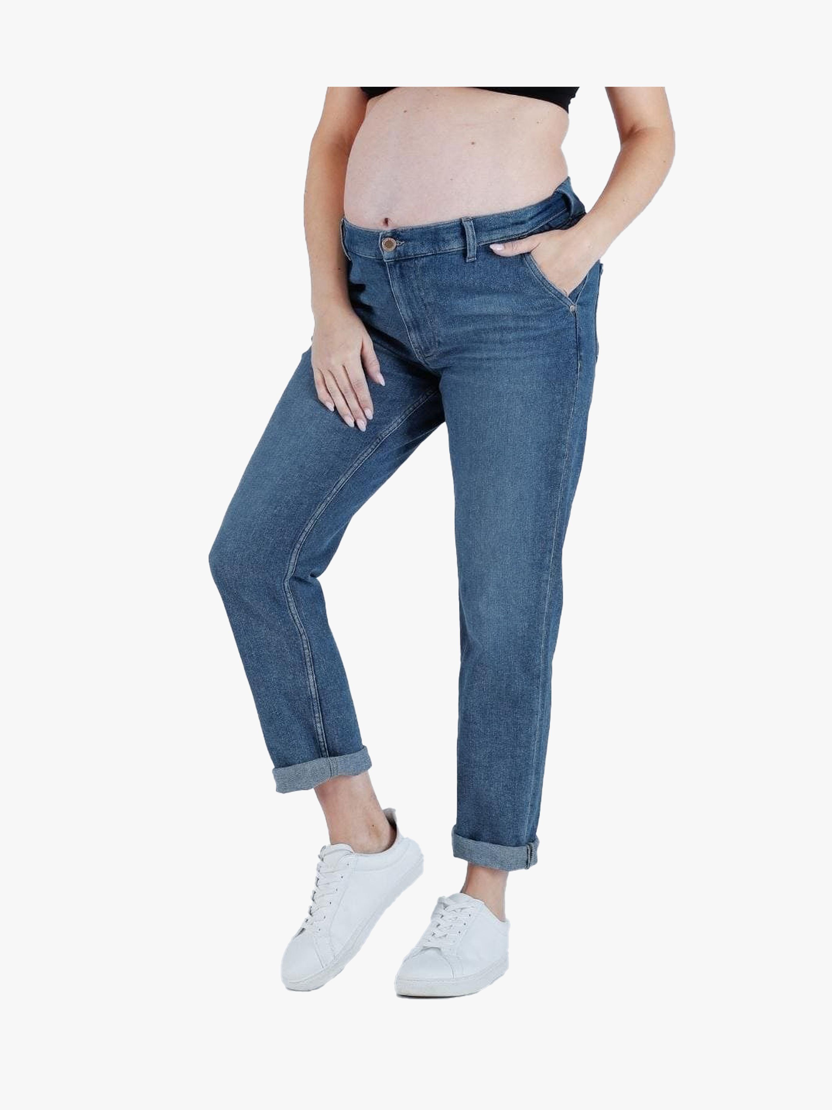 Carrie Umstandsjeans, Mid-Blue, XXL