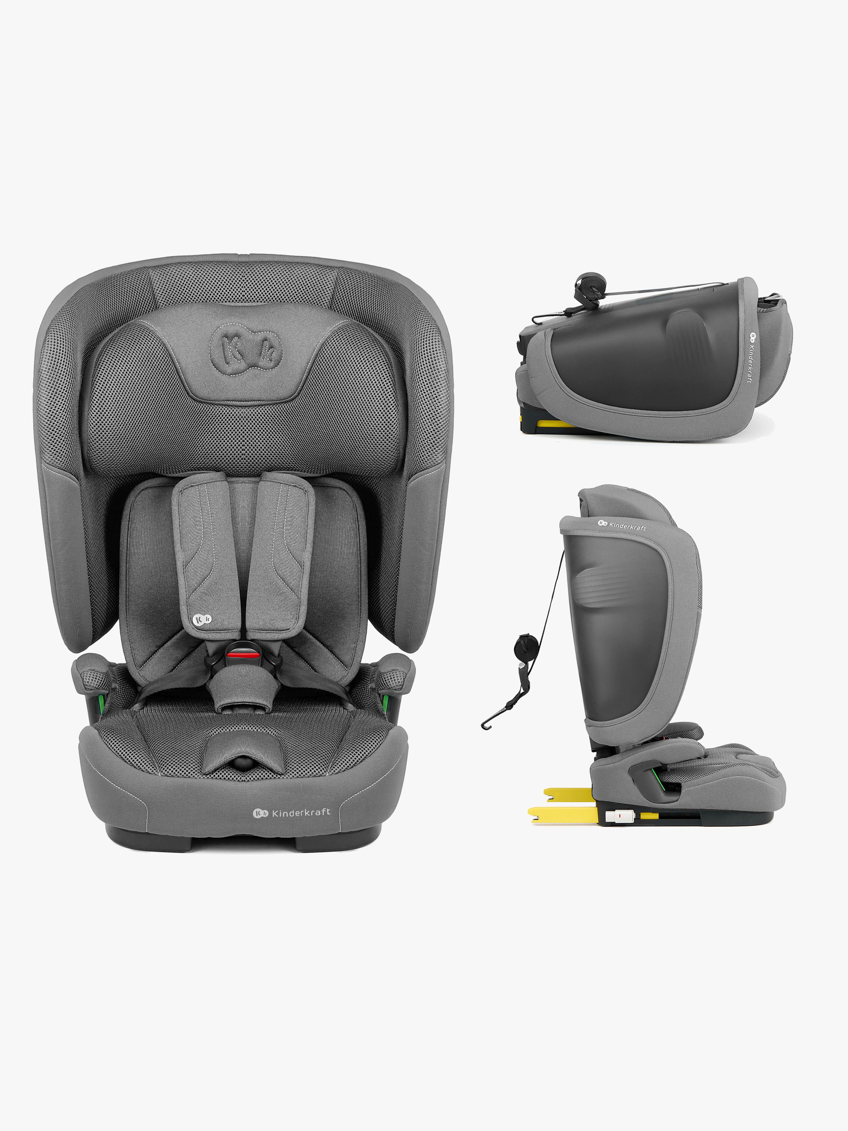 Kinderkraft FIX2GO i-Size Kindersitz, Grey