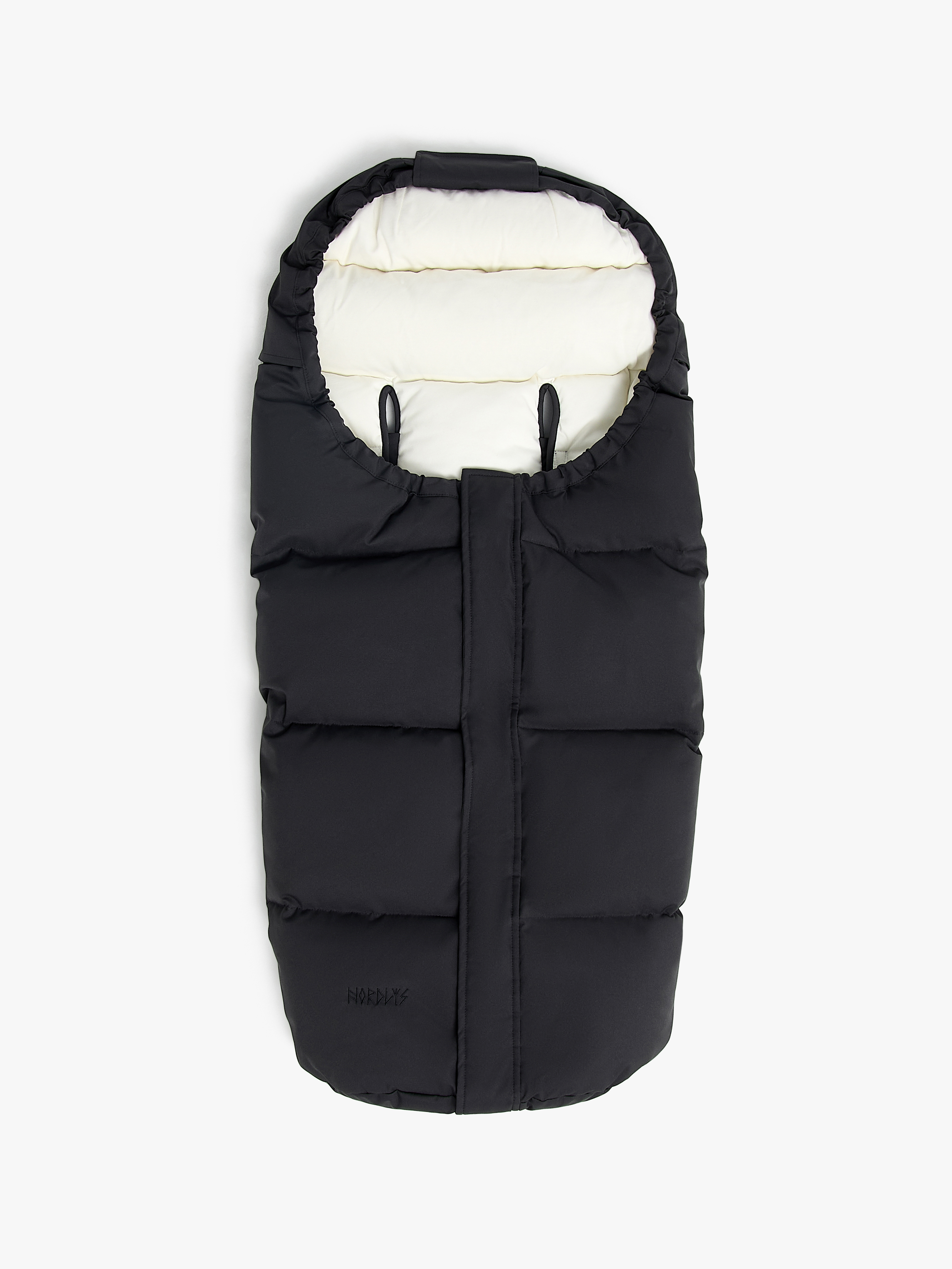 Nordlys Wilma Daunen-Fußsack, Schwarz, Winterfußsäcke