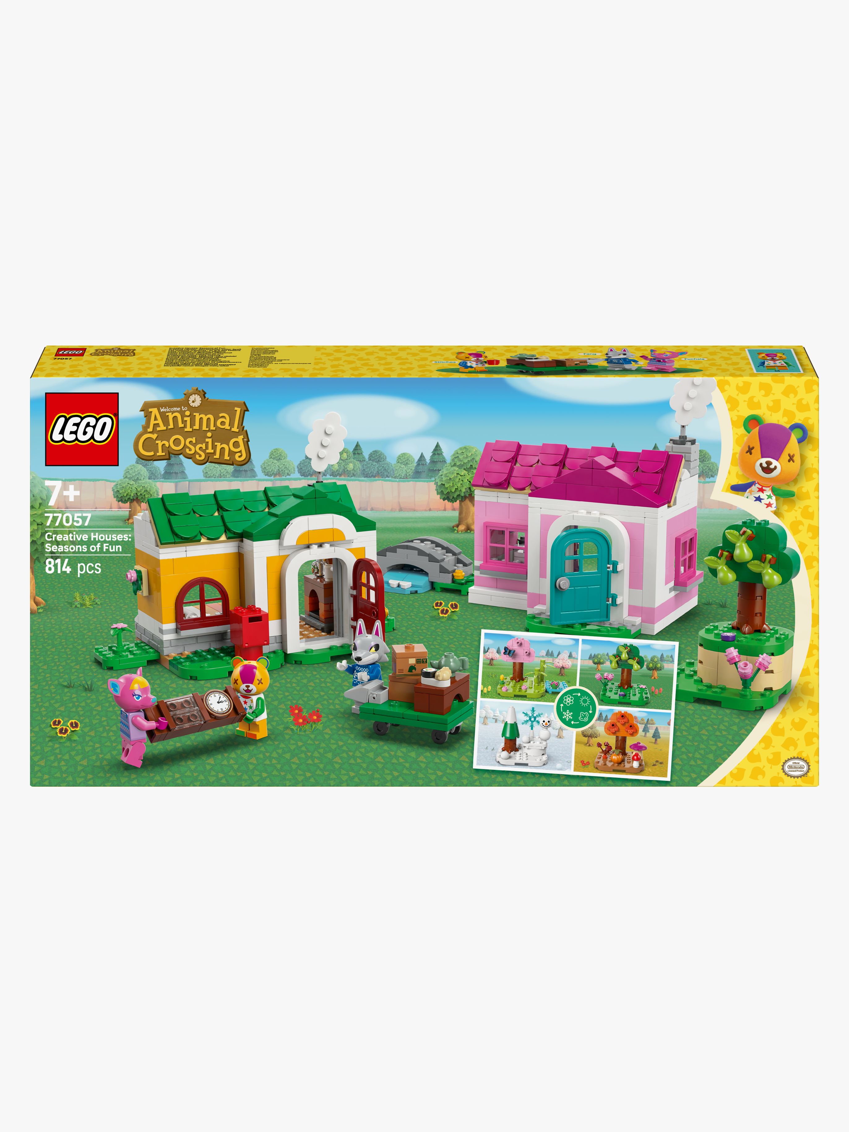 LEGO Animal Crossing 77057 Kreative Häuser: Jahreszeiten voller Spaß