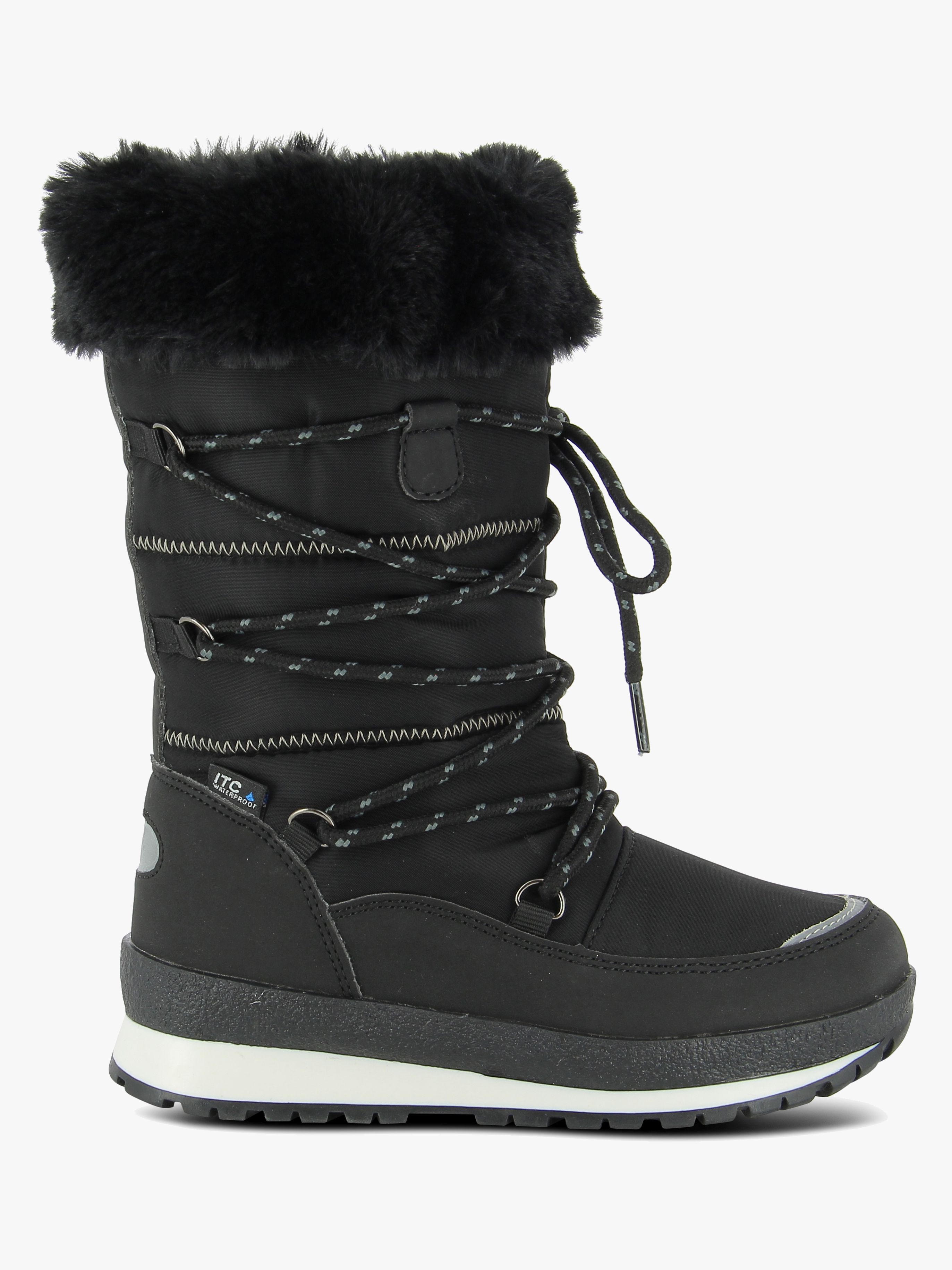 Leaf Ysby Winterstiefel, Black, 29