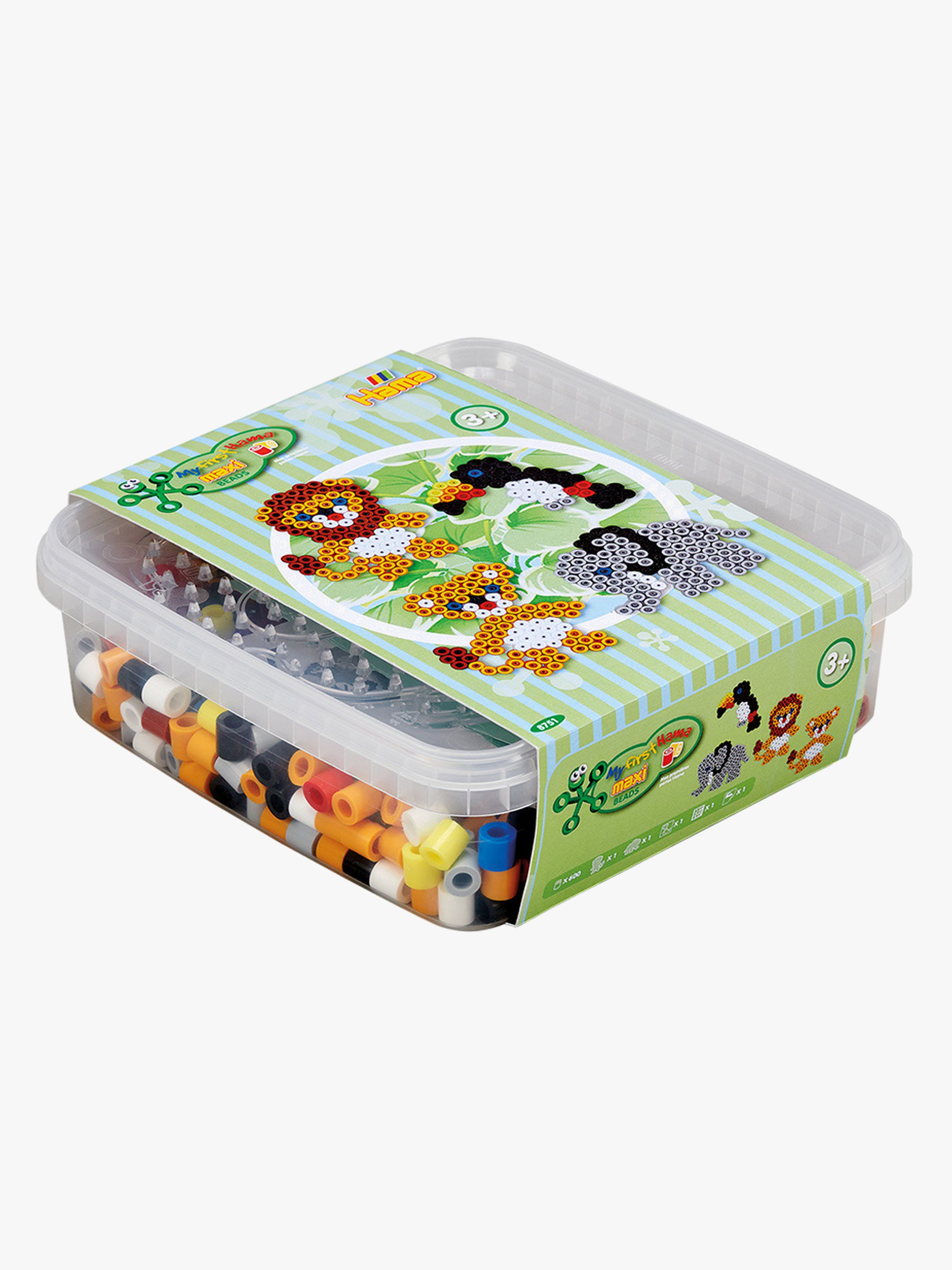 Perlenset Maxi Box 600 Stück Tiere