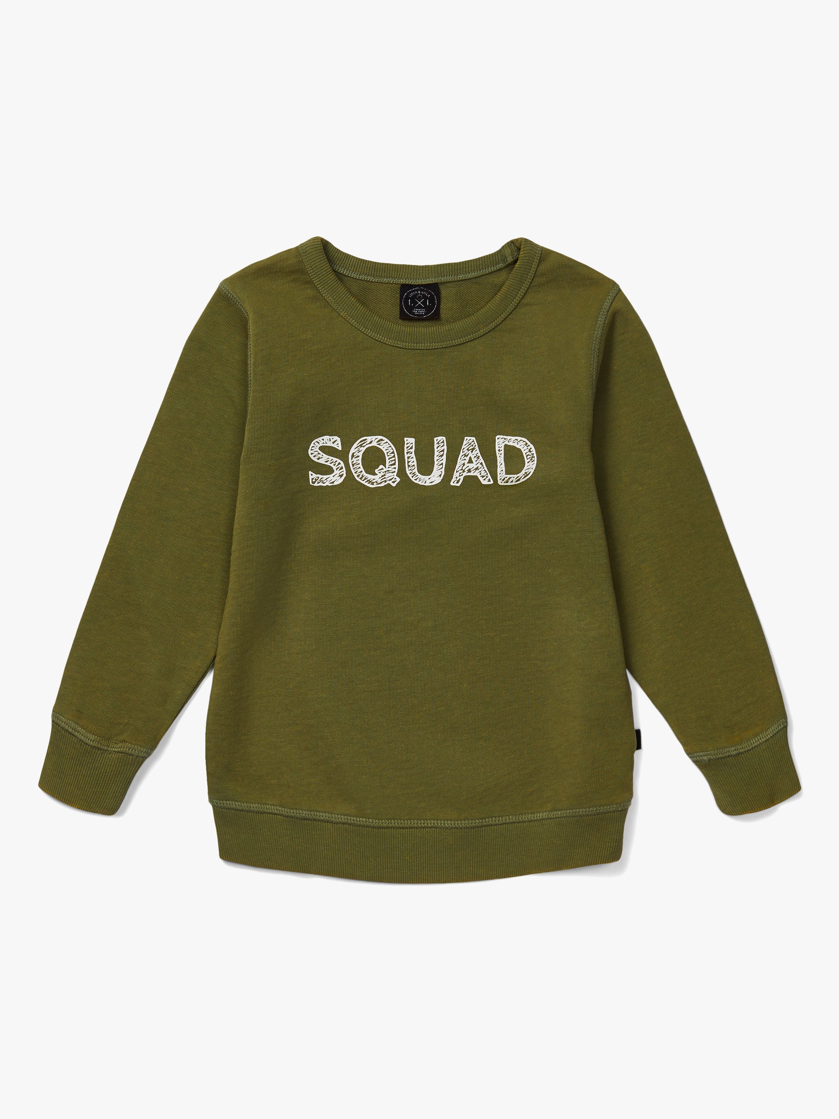 Luca & Lola Adreano Pullover, Army Green 134–140