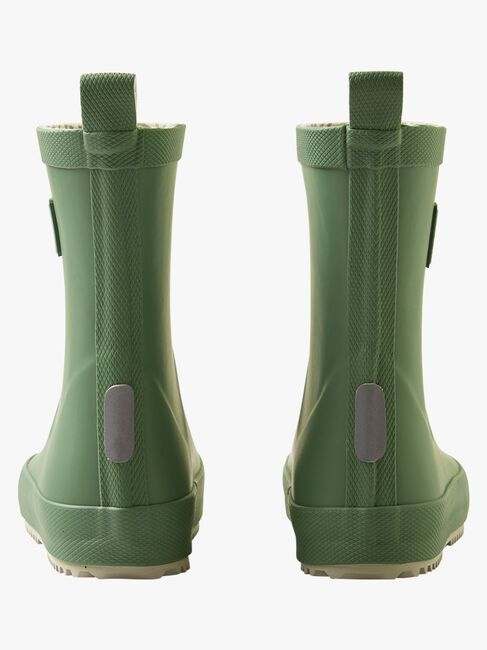 Reima Ankka Barefoot Gummistiefel, Green Clay