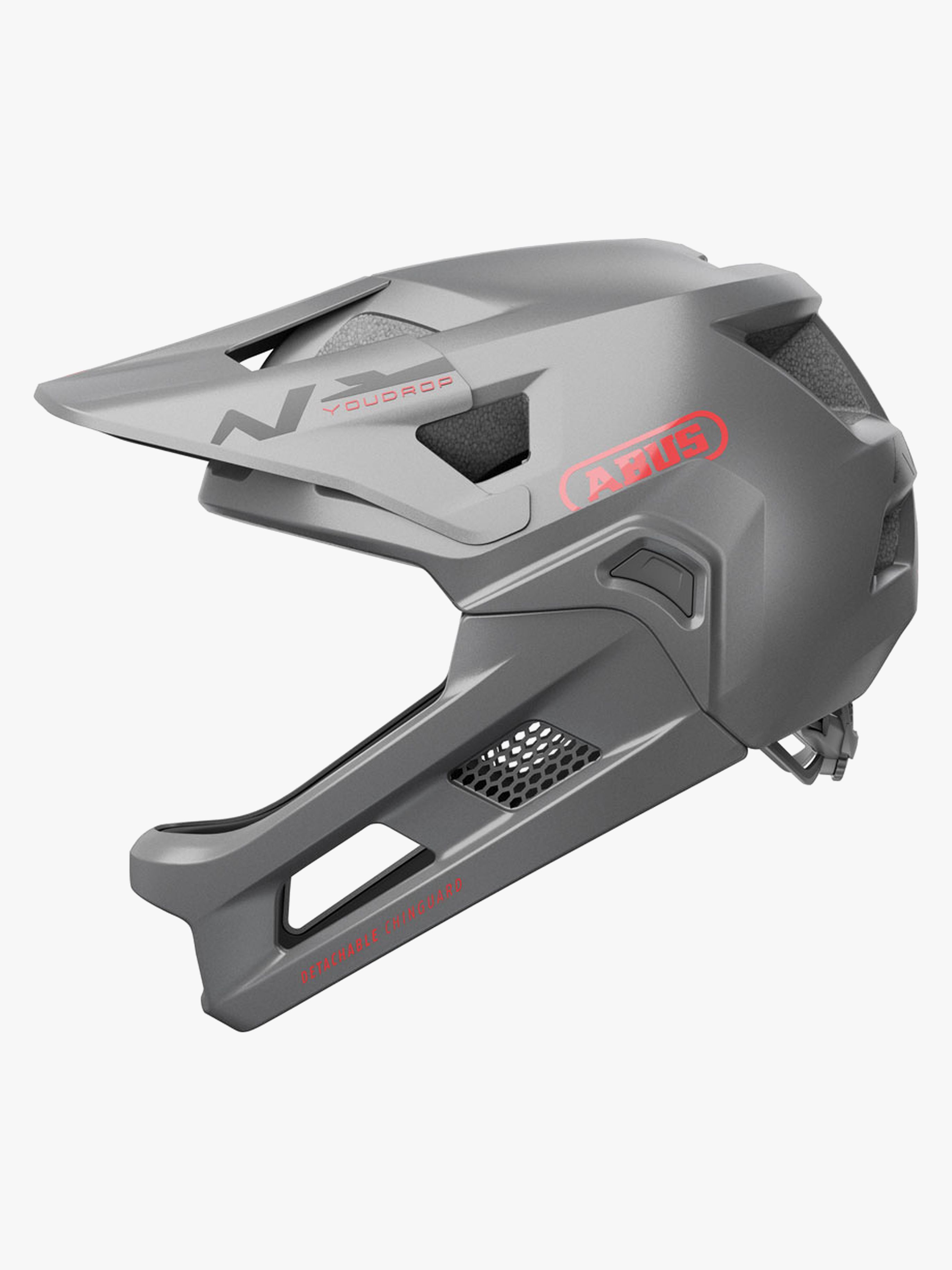 ABUS YouDrop Helm FF, Silber