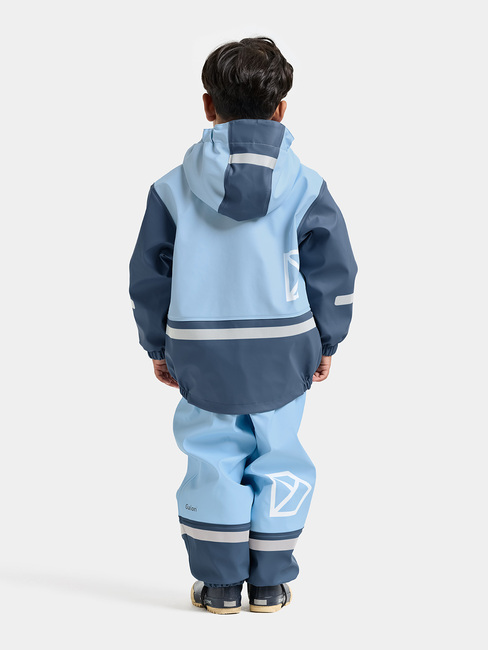 Didriksons Boardman Gefüttertes Regenset, Light Sea Blue