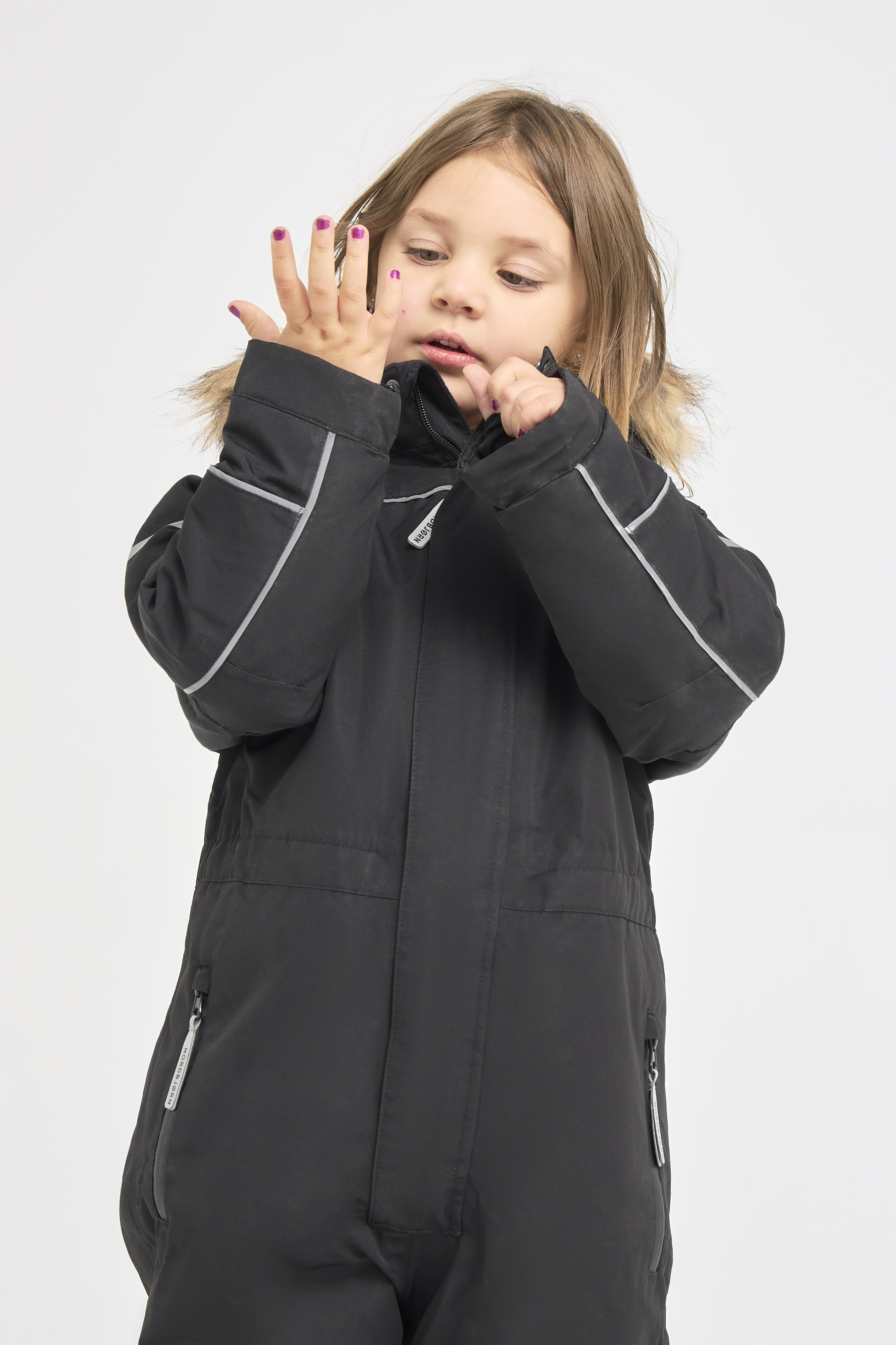 Nordbjørn Arctic Schneeanzug, Jet Black, 100