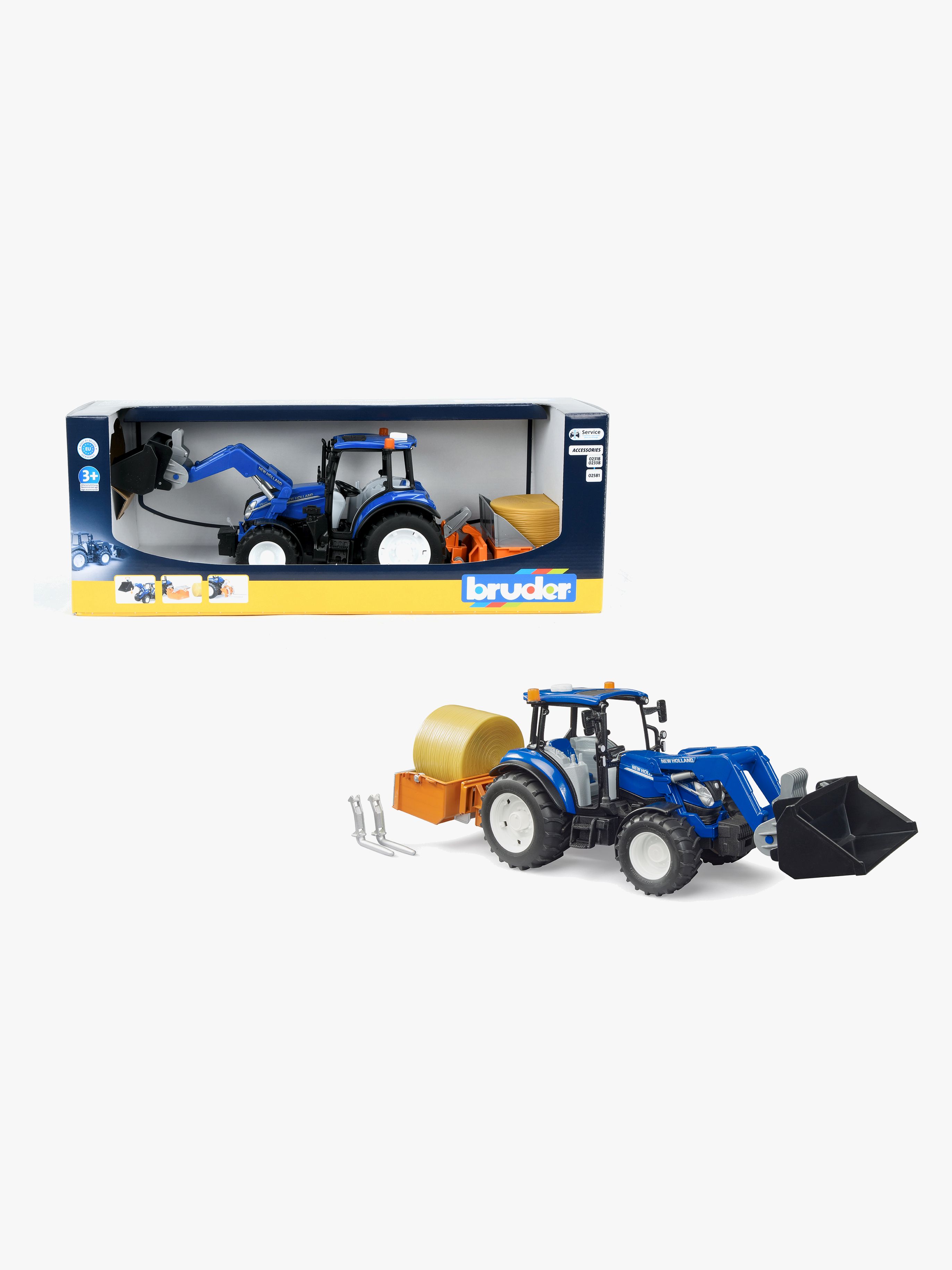 New Holland Traktor T5 120 mit Frontlader