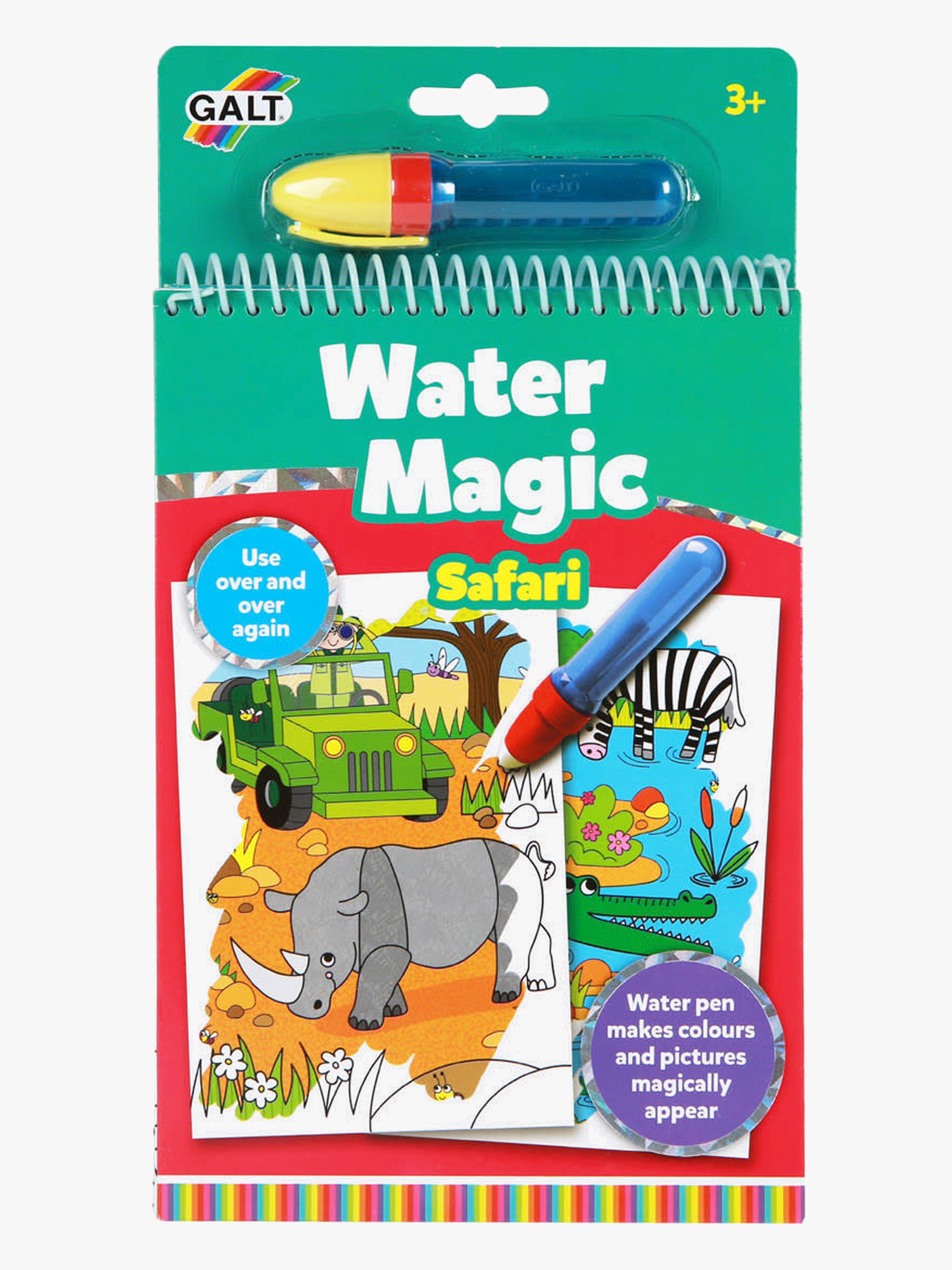 Malbuch Water Magic Safari