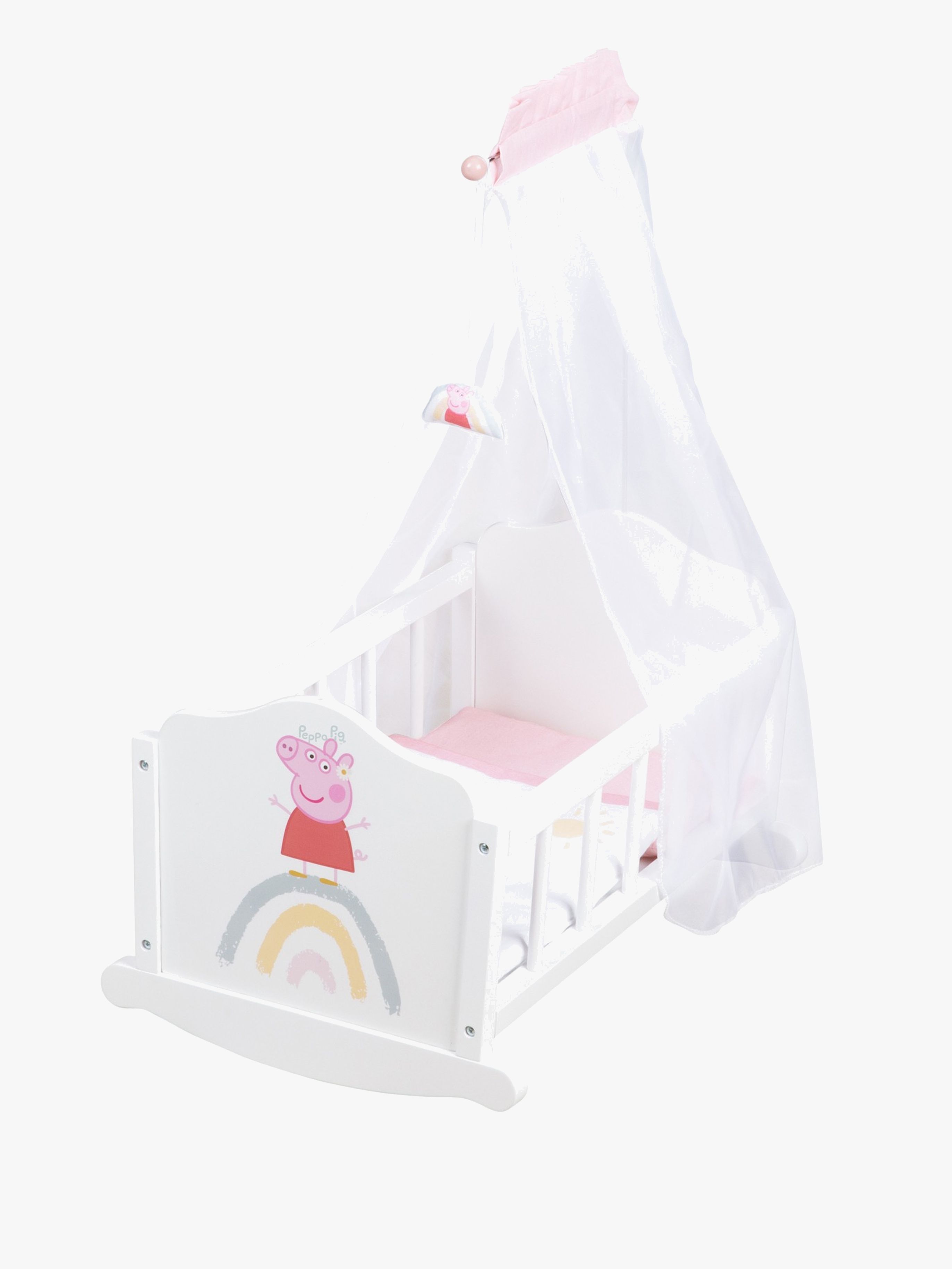 Peppa Wutz Puppenbett mit Betthimmel