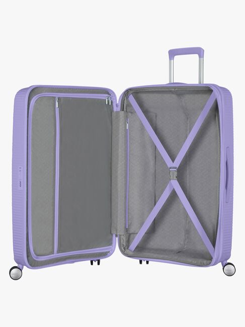 American Tourister Soundbox Spinner Reisekoffer 97L, Lavendel