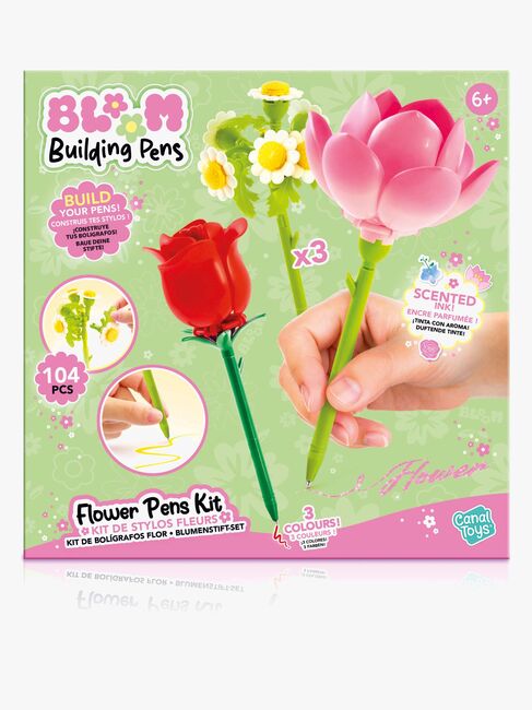 Bloom Building Pens Flower Brick Stifte 3er-Pack