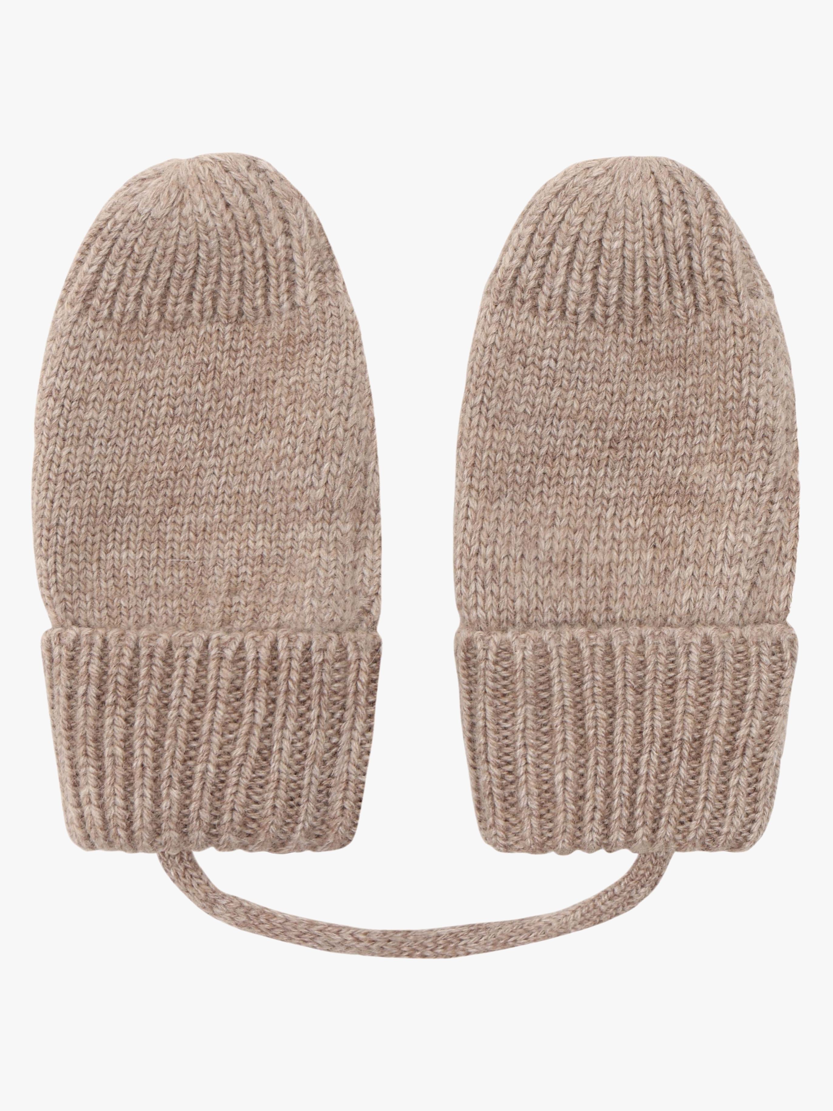 Baby-Handschuhe Wollteddy Merino, Savannah Melange, 62-68