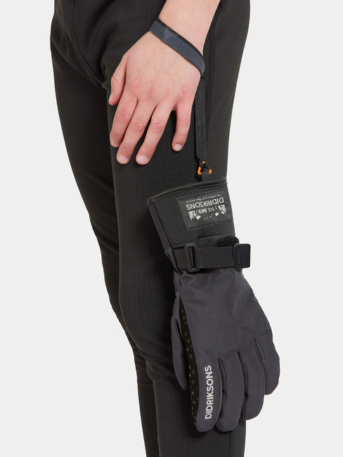 Didriksons Lovas Handschuhe, Schwarz