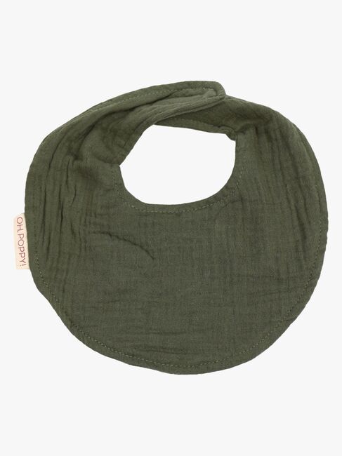 Oh, Poppy! Juno Halstuch 2er-Pack, Forest Green/Linen Beige