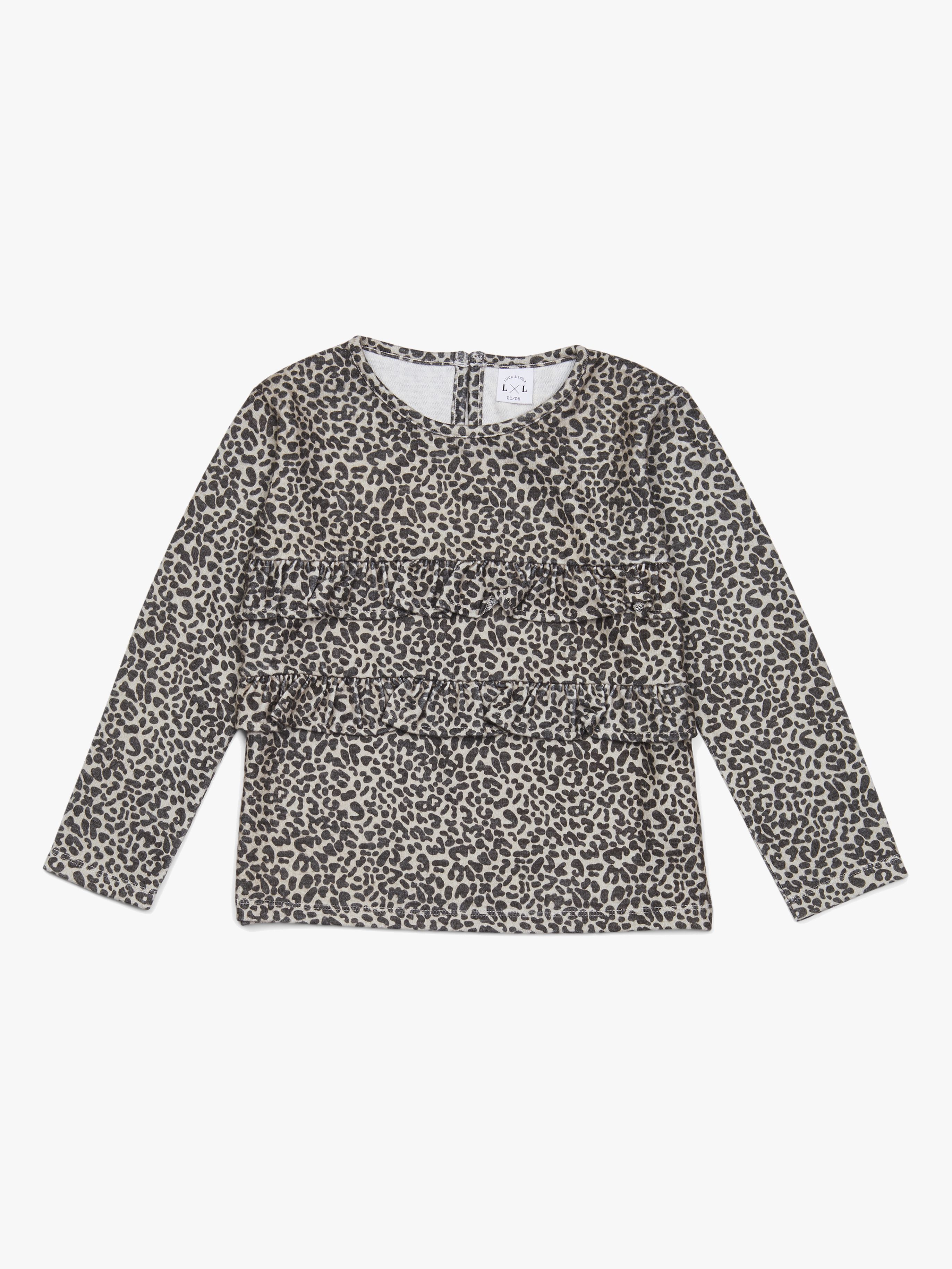 Asia Pullover, Leopard 86-92