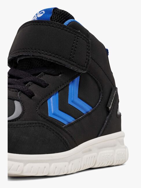 Hummel X-Light 2.0 Mid Tex Jr Sneaker, Black/Blue