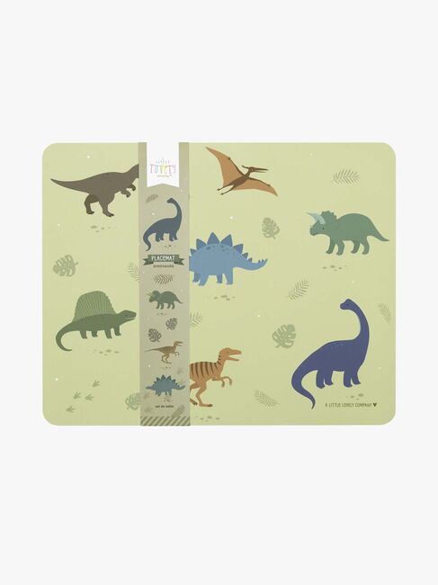 A Little Lovely Company Tischset, Dinosaurs