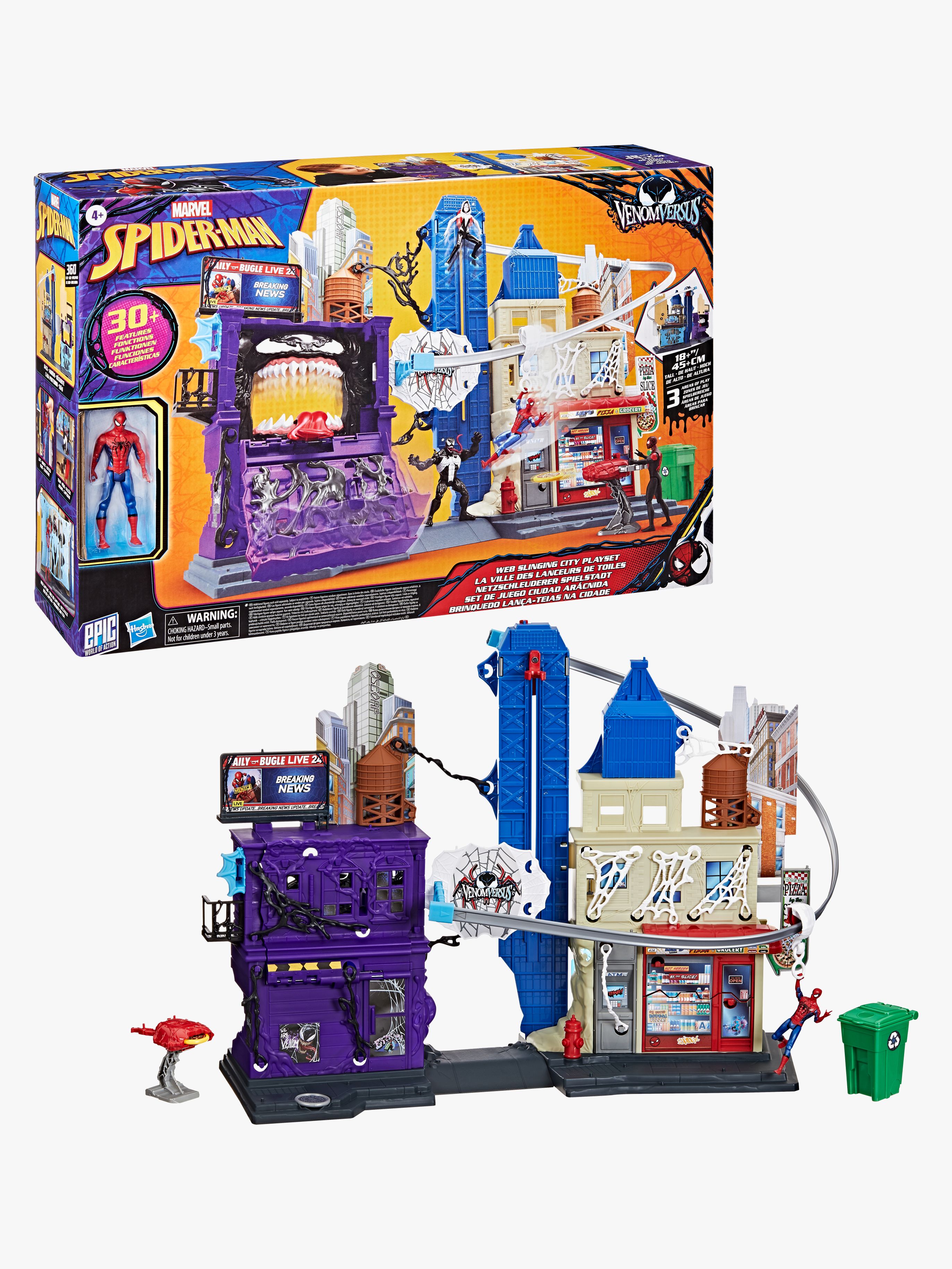 Venomversus Spielset Web City Showdown
