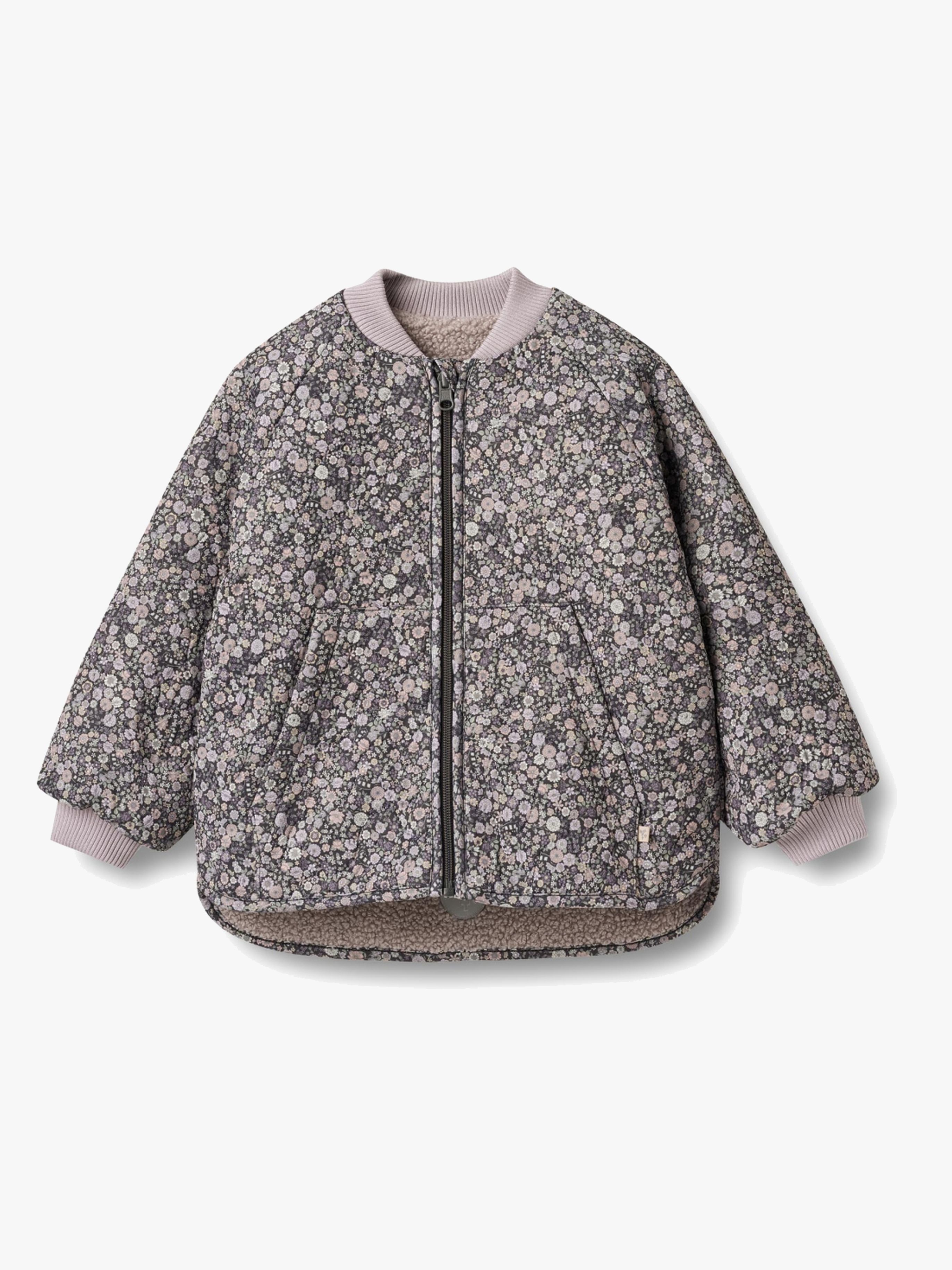 Wheat Lake Wendbare Thermojacke, Black Sea Flowers, 110