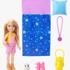 Barbie Camping Chelsea Modepuppe, Blond