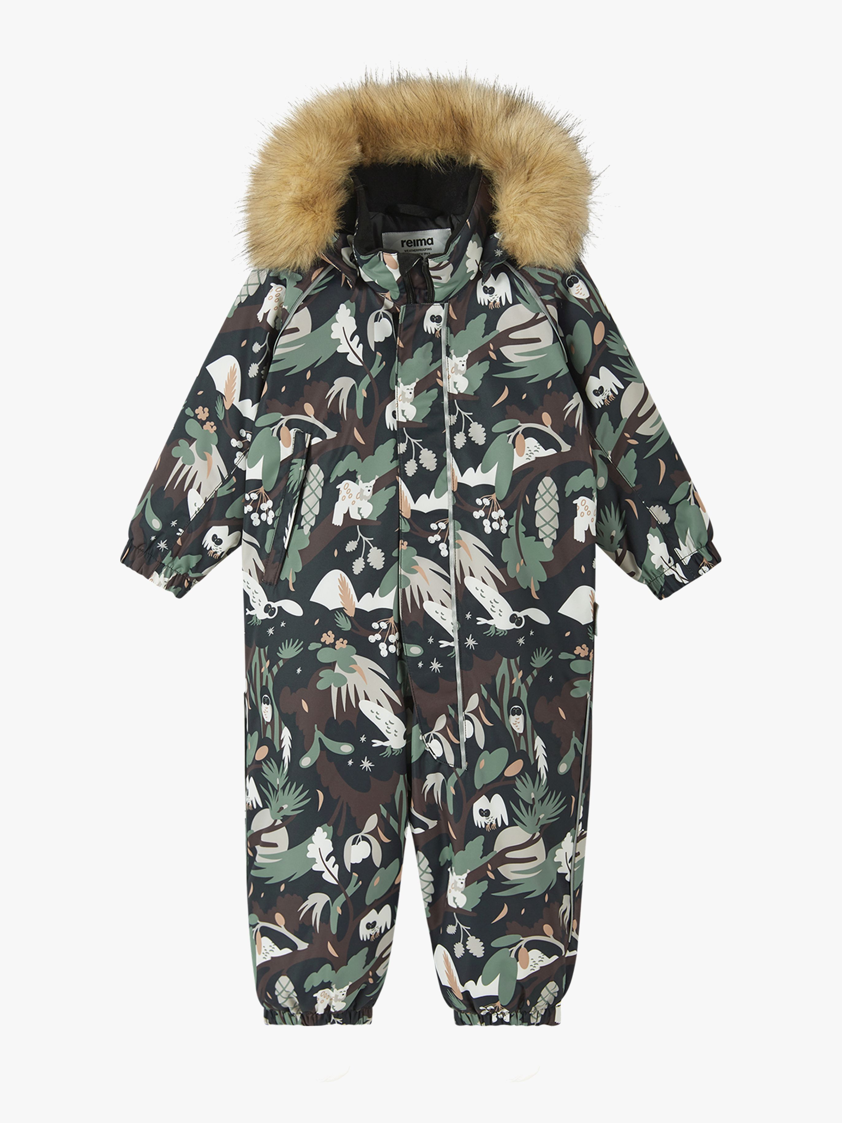 Reima Lappi Baby Schneeanzug, Black, 74