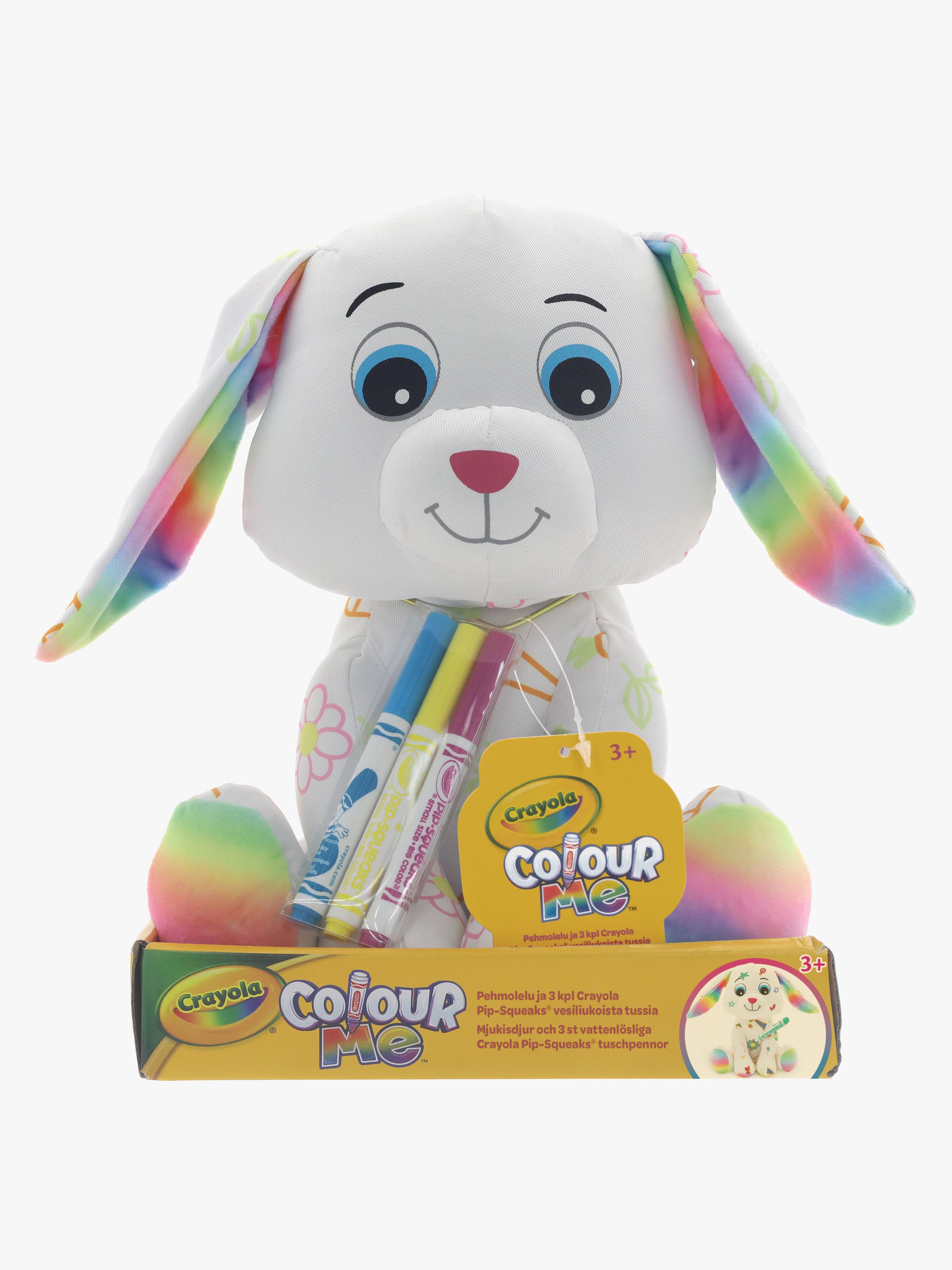 Crayola Color and Plush Welpe 23 cm